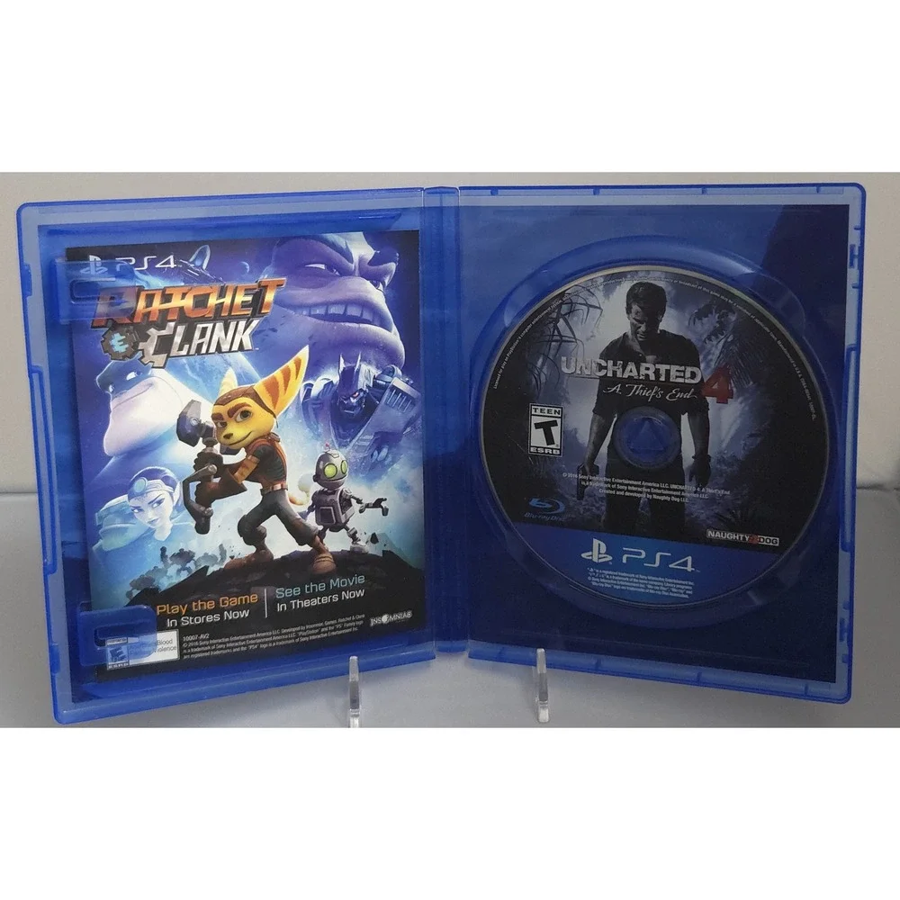 Uncharted 4: A Thief's End (PS4) - Tested - CIB - NOT FOR RESALE
